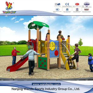 놀이 공원 어린이 슬라이드와 야외 체육 Playset