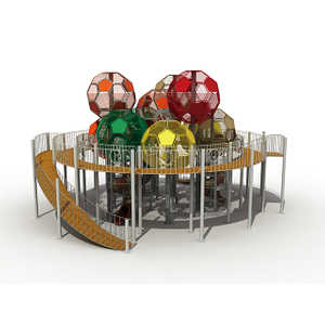 인기있는 야외 맞춤형 축구 타워 Playset 장비